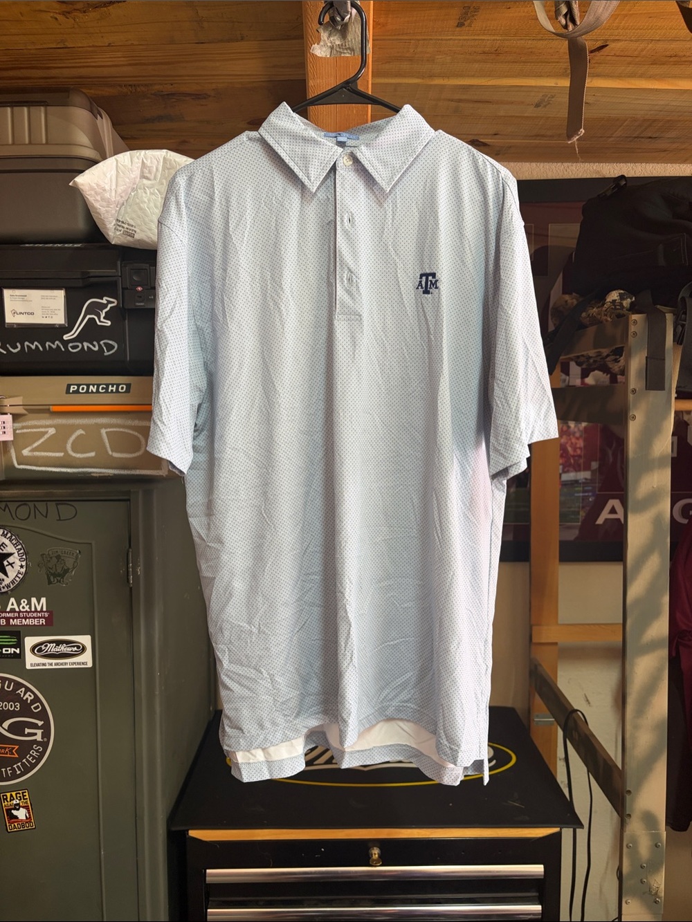 Texas A&M Gen Teal Polo